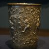 Birmese Sterling silver beaker, around 1900 - Afbeelding 4