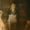 F. Melzer (1808 - 1865), 'Tavern scene with cat' - Afbeelding 8