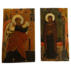 The Annunciation, Fragments from a 17th c. Royal Door