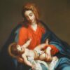 Madonna and Child, Italian School, 18th century - immagine 2