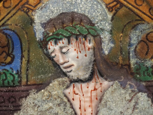 Enamel plaque 'Ecce Homo', 16th century - Afbeelding 3