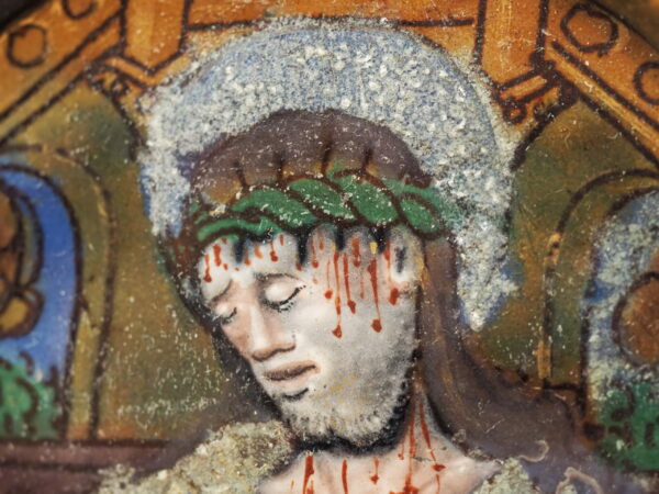 Enamel plaque 'Ecce Homo', 16th century - Afbeelding 2