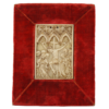 Tabla de marfil Crucifixión, siglo XIV