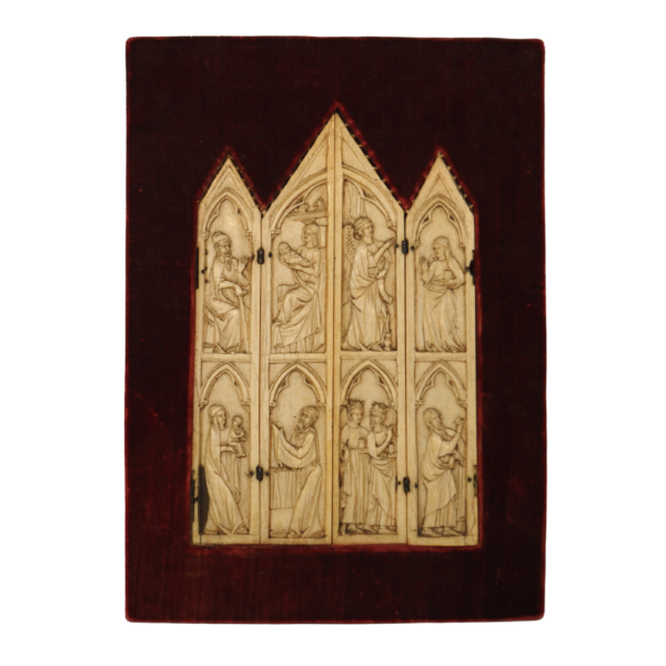 Ivory polyptych, 14th century