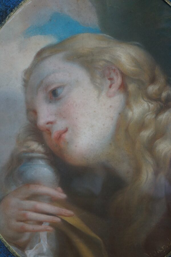 Mary Magdalene, pastel on paper - Image 3