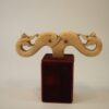 Ivory Crozier Top – Tau Cross, 17th Century or Earlier - Antique from Dullaert Antiques