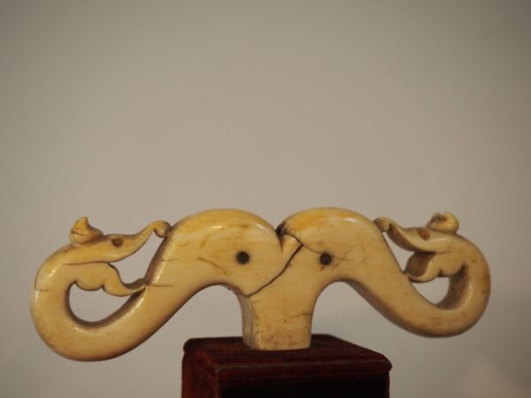 Ivory Crozier Top – Tau Cross, 17th Century or Earlier - Antique from Dullaert Antiques