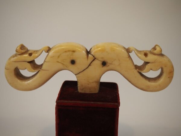 Ivory Crozier Top – Tau Cross, 17th Century or Earlier - Antique from Dullaert Antiques