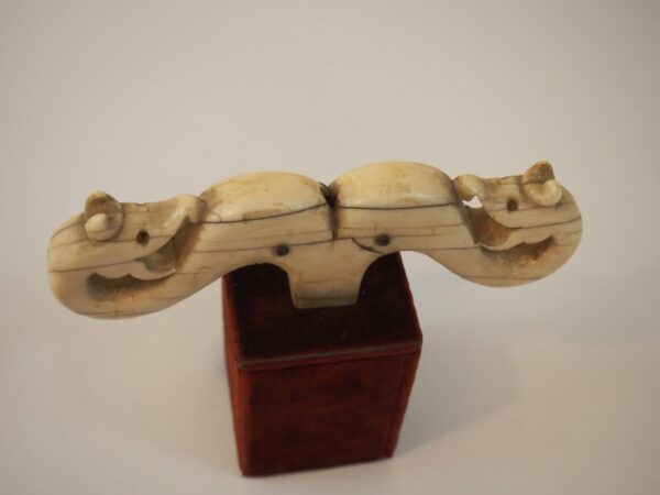 Ivory Crozier Top – Tau Cross, 17th Century or Earlier - Antique from Dullaert Antiques
