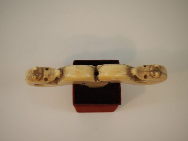 Ivory Crozier Top – Tau Cross, 17th Century or Earlier - Antique from Dullaert Antiques