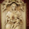 Ivory relief coronation of mary - Antique from Dullaert Antiques