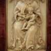 Ivory relief coronation of mary - Antique from Dullaert Antiques