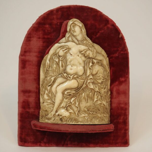 ivory relief Pieta - Antique from Dullaert Antiques