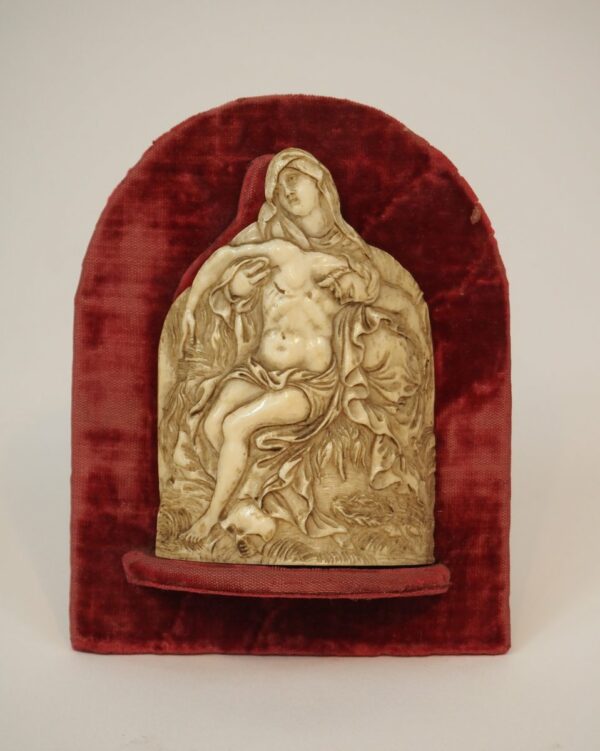 ivory relief Pieta - Antique from Dullaert Antiques