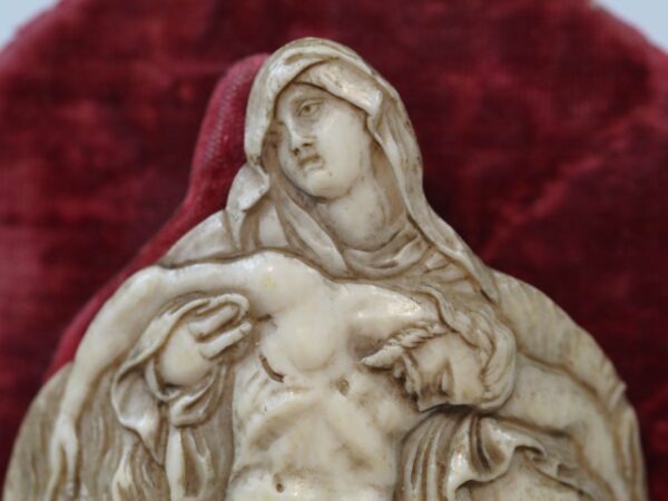 ivory relief Pieta - Antique from Dullaert Antiques