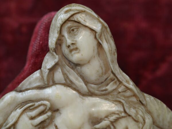 ivory relief Pieta - Antique from Dullaert Antiques