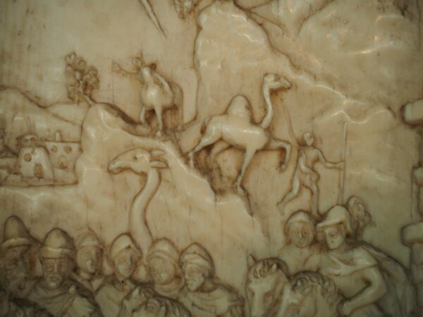 Ivory relief the Adoration of the Three Kings - Antique from Dullaert Antiques