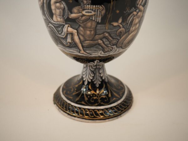 Limoges Jug with grisaille decoration - Antique from Dullaert Antiques