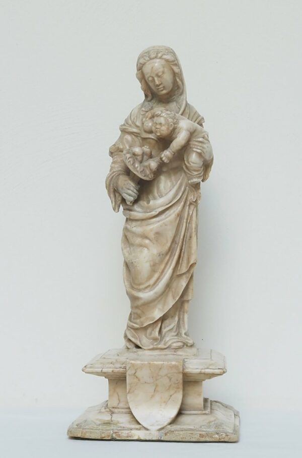 Madonna with Child and cornucopia - Antique from Dullaert Antiques