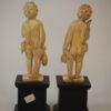 Pair of ivory sculptures, 17th century - Antique from Dullaert Antiques