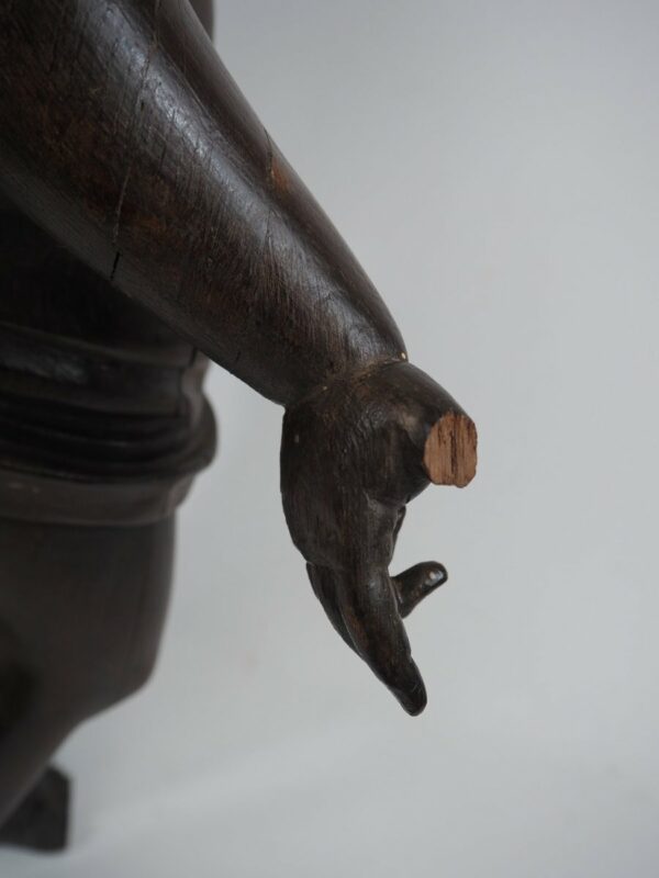 Wooden sculpture putto - Antique from Dullaert Antiques