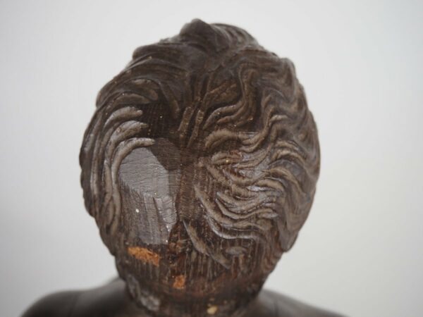 Wooden sculpture putto - Antique from Dullaert Antiques