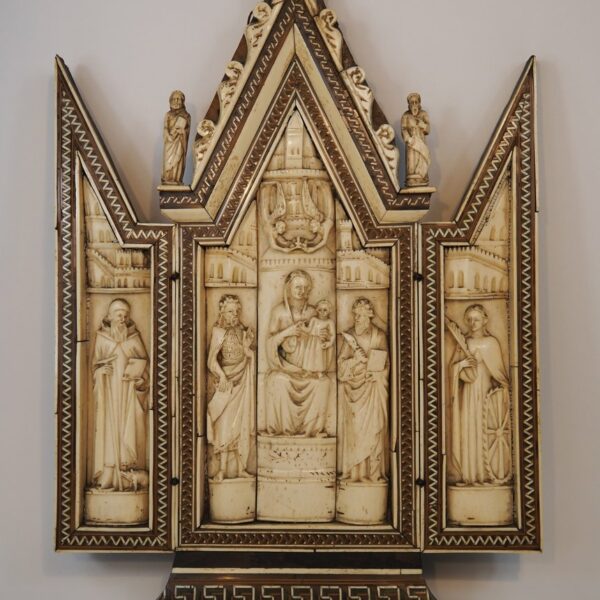 Embriachi triptych - Antique from Dullaert Antiques