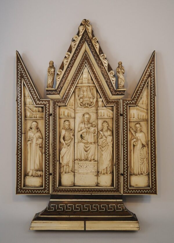 Embriachi triptych - Antique from Dullaert Antiques