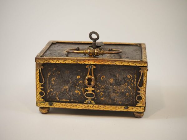 Wrought iron casket - Antique from Dullaert Antiques