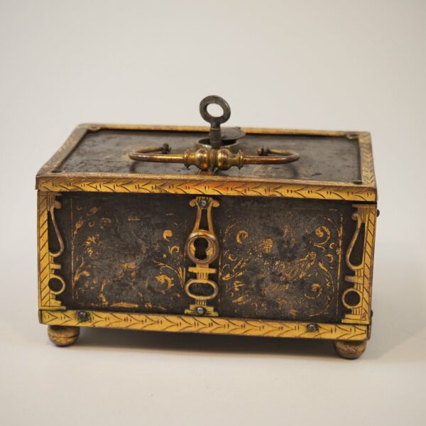Wrought iron casket - Antique from Dullaert Antiques