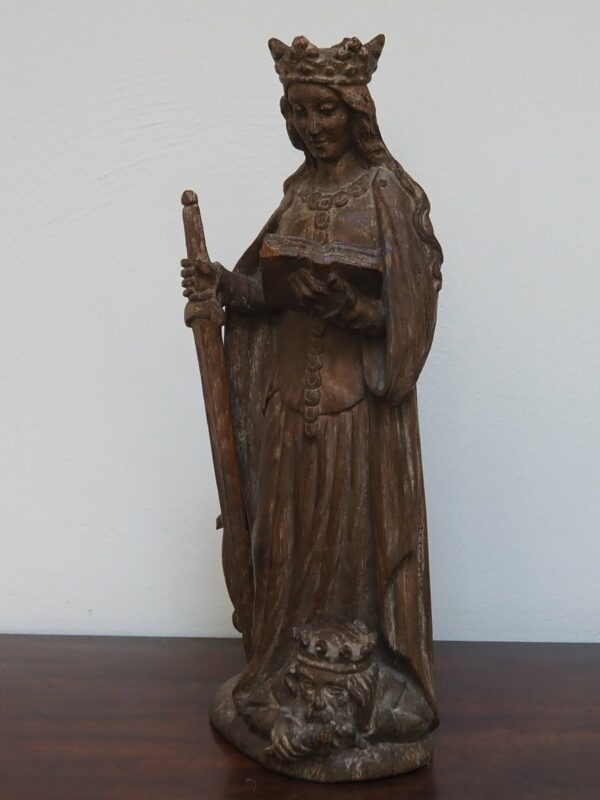Saint Catherine of Alexandria, early 17th century - Antique from Dullaert Antiques