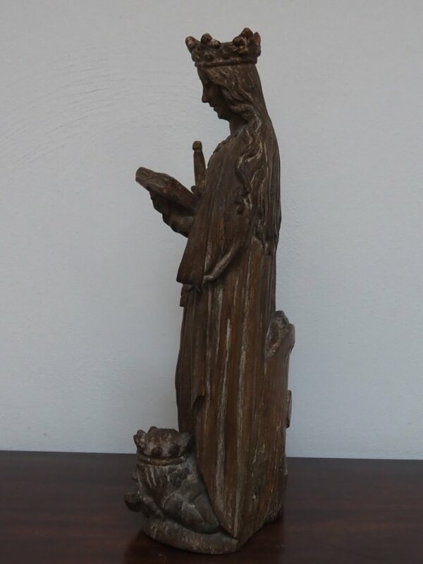 Saint Catherine of Alexandria, early 17th century - Antique from Dullaert Antiques
