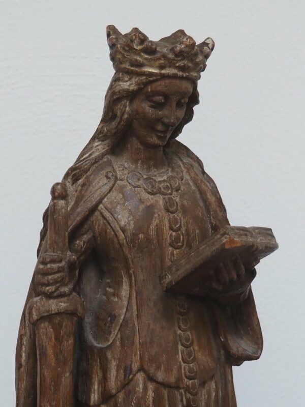 Saint Catherine of Alexandria, early 17th century - Antique from Dullaert Antiques