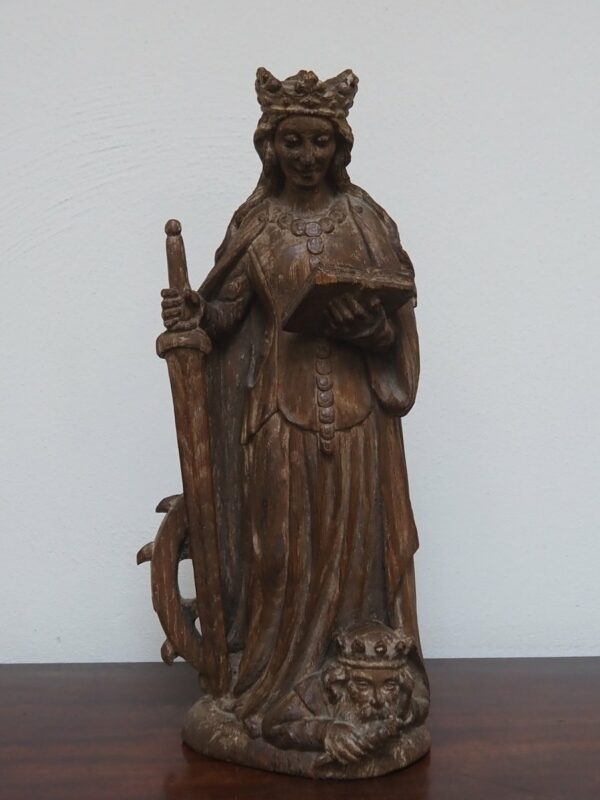 Saint Catherine of Alexandria, early 17th century - Antique from Dullaert Antiques